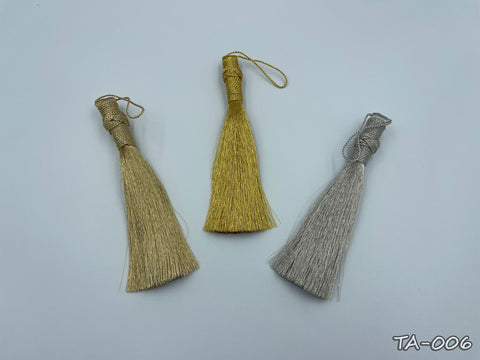 Russian tassel from metallic thread (TA-006/TA-006-S)