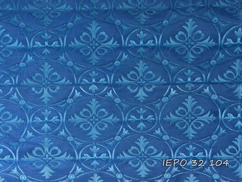 Ecclesiastical light-weight rayon fabric with crosses (IERO 32)