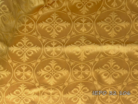 Ecclesiastical light-weight rayon fabric with crosses (IERO 32)