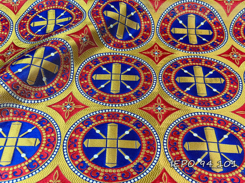 Ecclesiastical fabric with crosses (IERO 94)