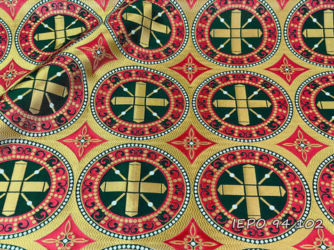 Ecclesiastical fabric with crosses (IERO 94)