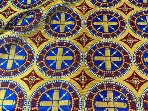 Ecclesiastical fabric with crosses (IERO 94)