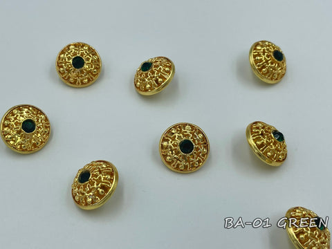 Metallic button for clerical vestments (BA-01)