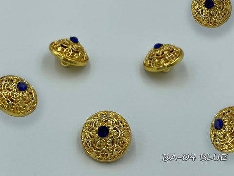 Metallic button for clerical vestments (BA-04)