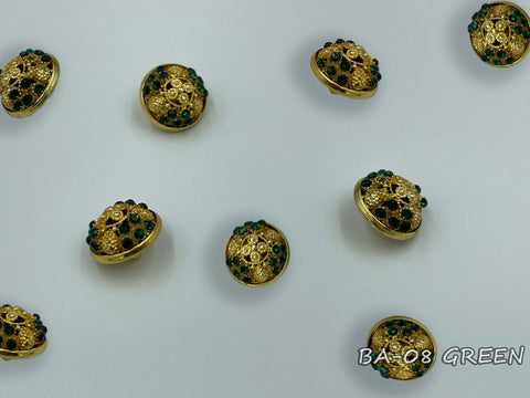 Metallic button for clerical vestments (BA-08)