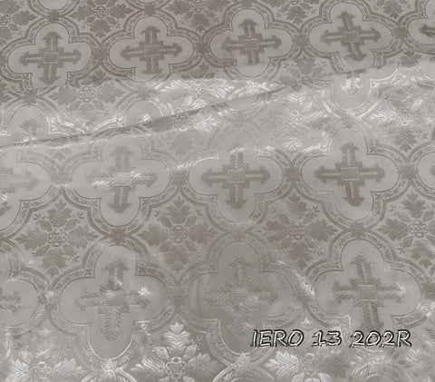 Ecclesiastical light-weight rayon fabric with crosses (IERO 13R)