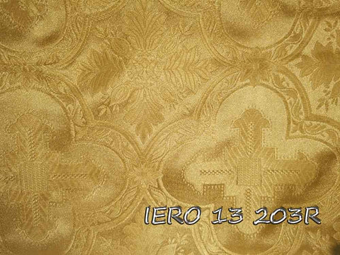 Ecclesiastical light-weight rayon fabric with crosses (IERO 13R)