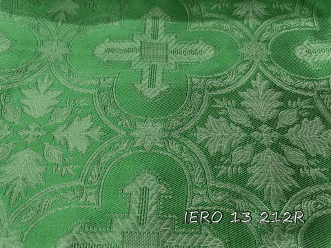 Ecclesiastical light-weight rayon fabric with crosses (IERO 13R)