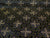 STOCK 5m Liturgical metallic brocade fabric with crosses (IERO 81) - black/purple/gold