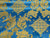 STOCK 5m Liturgical metallic jacquard brocade fabric (IERO 42) - light blue/gold