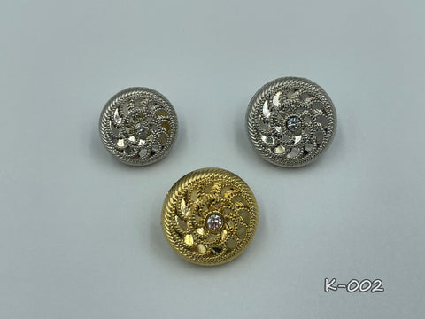 Clerical plastic buttons (K-002)