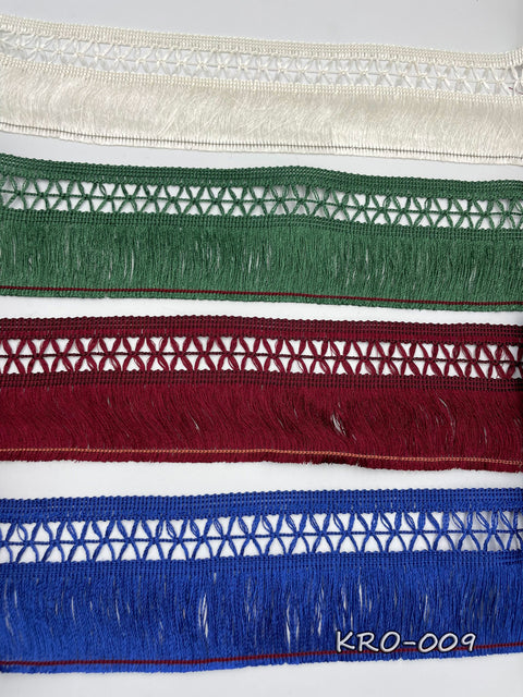 Ecclesiastical rayon fringe for clerical vestments (KRO-009)