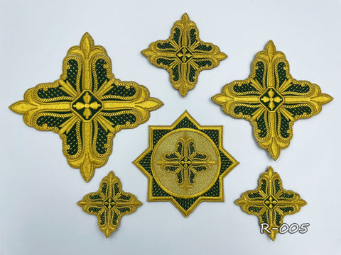 Set of Russian crosses R-005