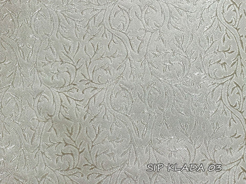 Metallic fabric with gold thread and silver thread from Japan (SIP KLADA)