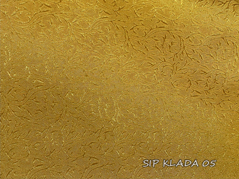 Metallic fabric with gold thread and silver thread from Japan (SIP KLADA)