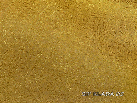 Metallic fabric with gold thread and silver thread from Japan (SIP KLADA)
