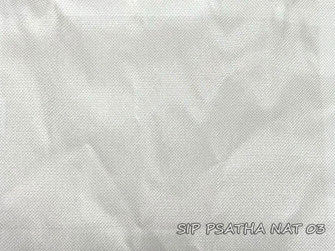 Metallic fabric with gold thread and silver thread from Japan (SIP PSATHA NAT)