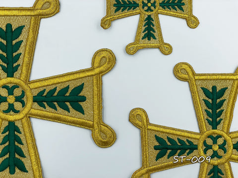 Set of embroidered crosses ST-009