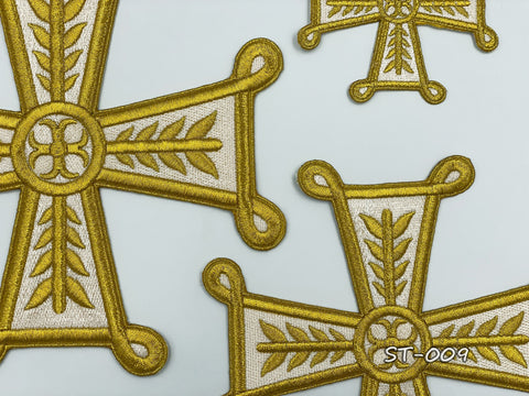 Set of embroidered crosses ST-009
