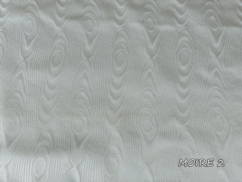 Light and cool fabric with moire wavy look