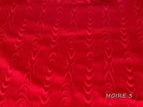 Light and cool fabric with moire wavy look
