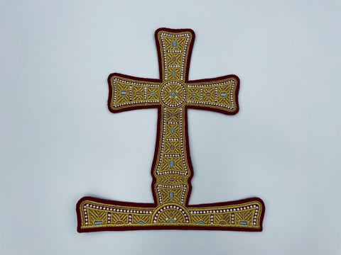 Clerical Cross for the Holy Table or Iconostasis ‘PERLA’ with a base
