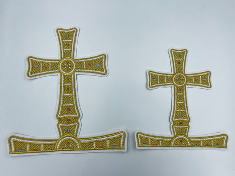 Clerical Cross for the Holy Table or Iconostasis ‘PERLA’ with a base