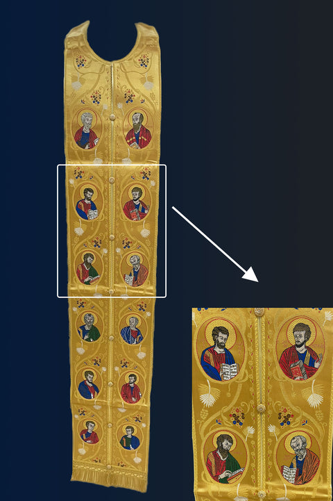 Epitrachelion ‘The Apostles’ in 4 colors