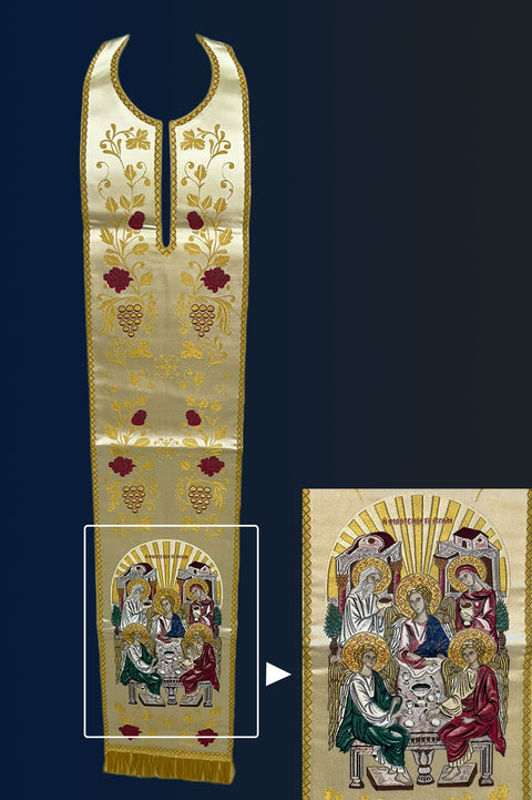 Epitrachelion ‘Abraham’s Hospitality’ in 4 colors