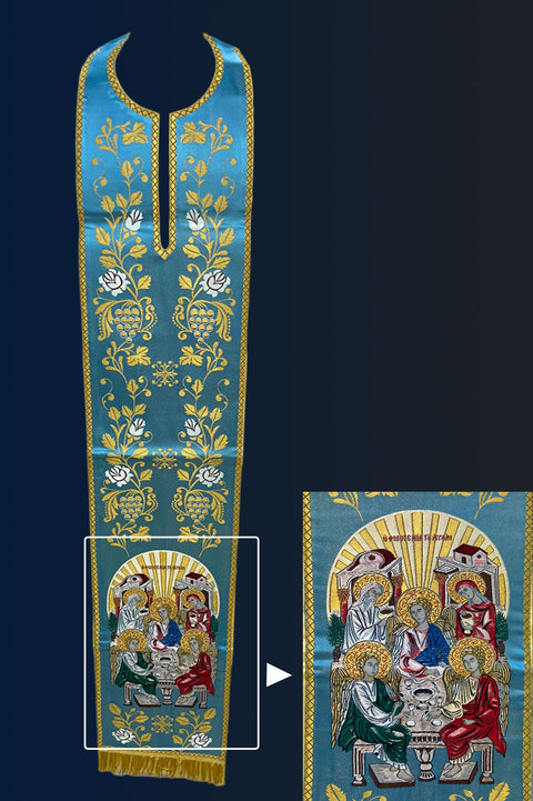 Epitrachelion ‘Abraham’s Hospitality’ in 4 colors