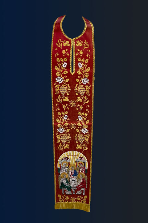 Epitrachelion ‘Abraham’s Hospitality’ in 4 colors