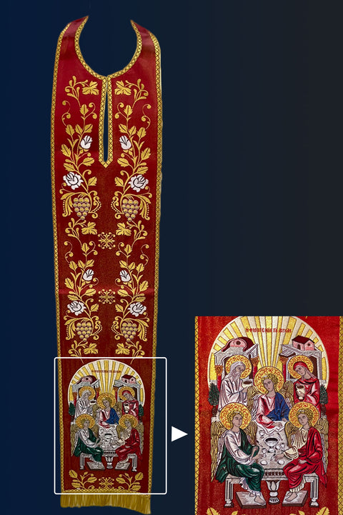 Epitrachelion ‘Abraham’s Hospitality’ in 4 colors