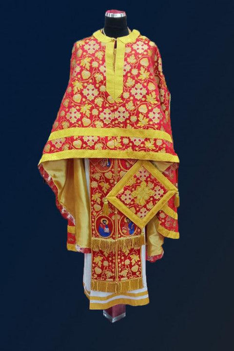Liturgical Vestment (IERO 48) With Evangelists N2 -  Liturgical Fabrics