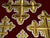 Set of embroidered crosses ‘Kalypso’ with white base and gold embroidery -  Liturgical Fabrics