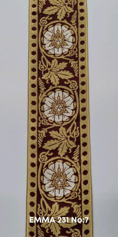 Wide gallon 10.5cm (EMMA 231) -  Liturgical Fabrics