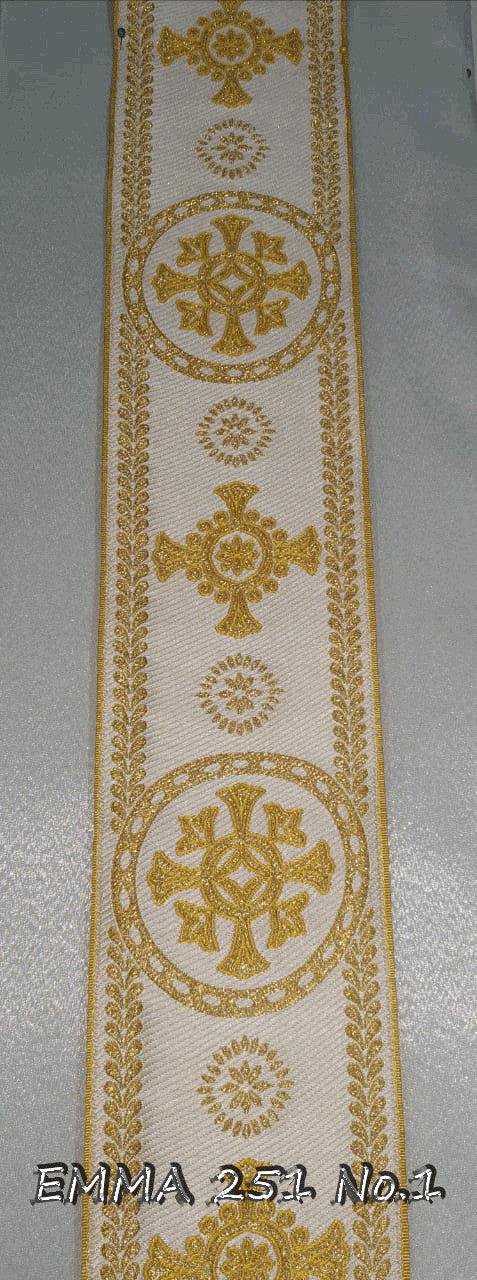 Wide gallon 10.5cm (EMMA 251) -  Liturgical Fabrics