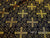 Liturgical metallic brocade fabric with crosses (IERO 81) -  Liturgical Fabrics