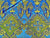 Clerical brocade with Angels, metallic brocade jacquard fabric (IERO 93) -  Liturgical Fabrics