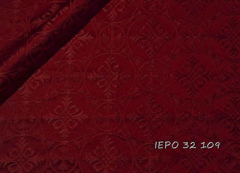 Ecclesiastical light-weight rayon fabric with crosses (IERO 32) -  Liturgical Fabrics