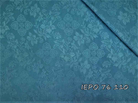 Ecclesiastical light-weight rayon fabric with crosses and flowers (IERO 76) -  Liturgical Fabrics
